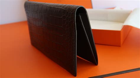 alligator hermes wallet|hermes alligator wallet men's.